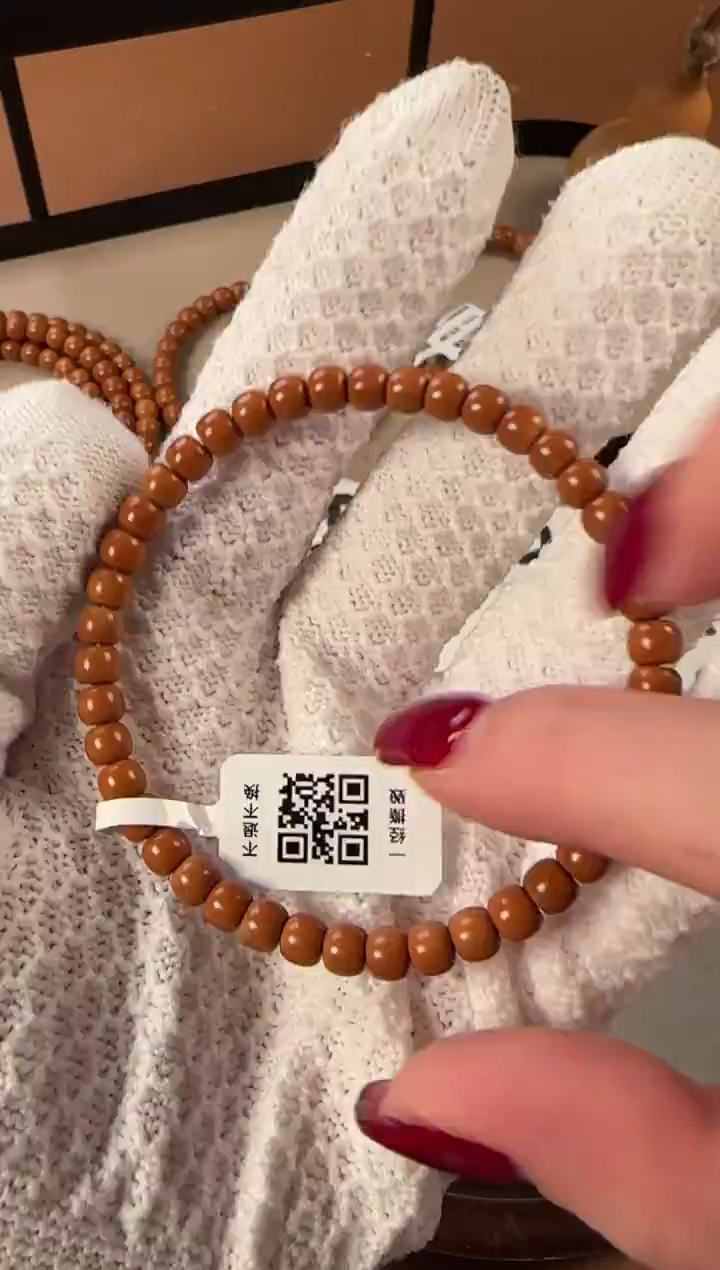 手串橄榄核5.6mm核尖单圈，老挝料，老型珠，高油高密