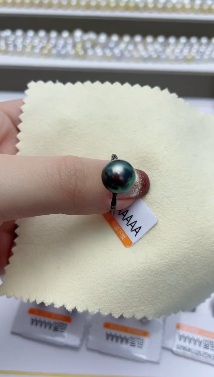 【闪购商品】海水珍珠戒指银S925镶嵌W4