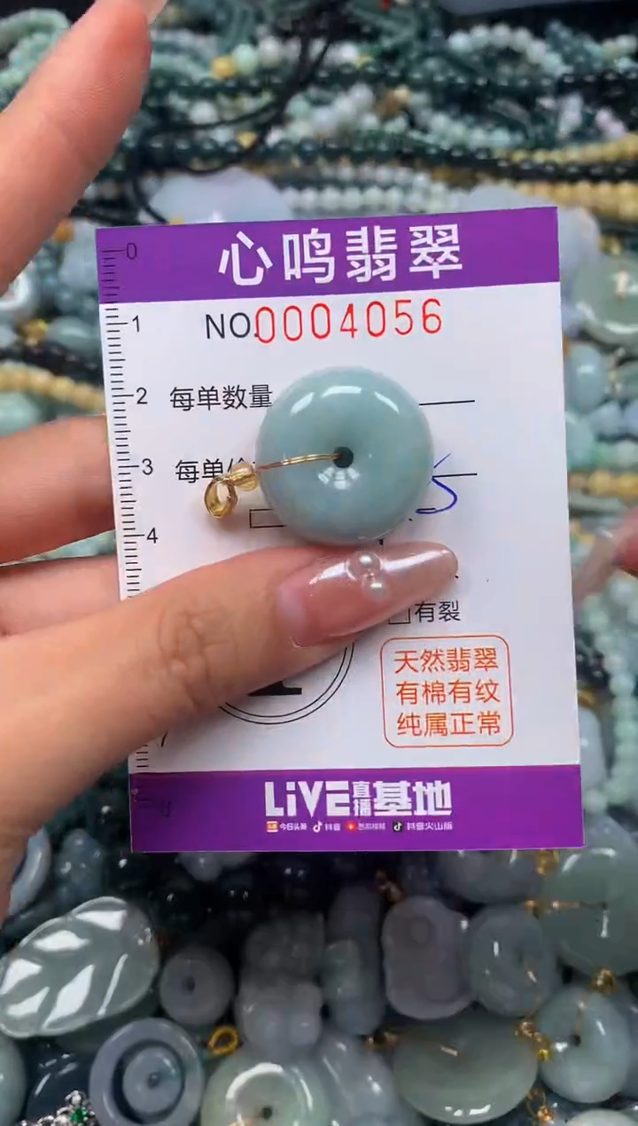 颈饰未镶嵌翡翠闪购004056