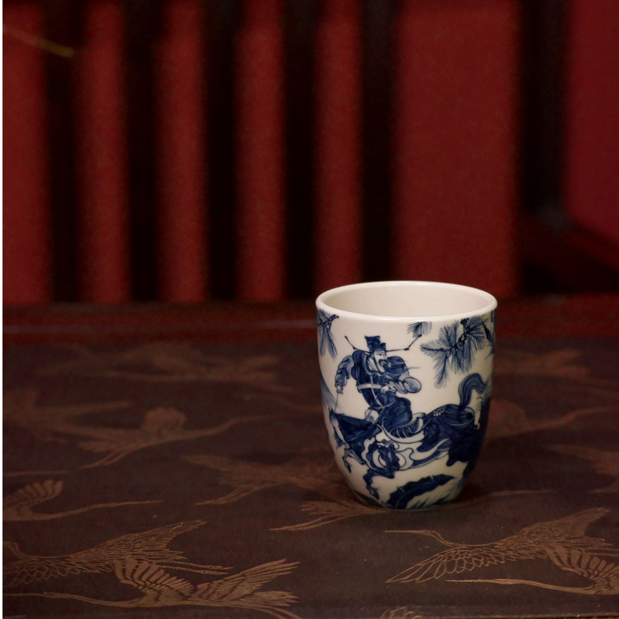 【思物茶器】幽蓝溪堂·萧何单杯