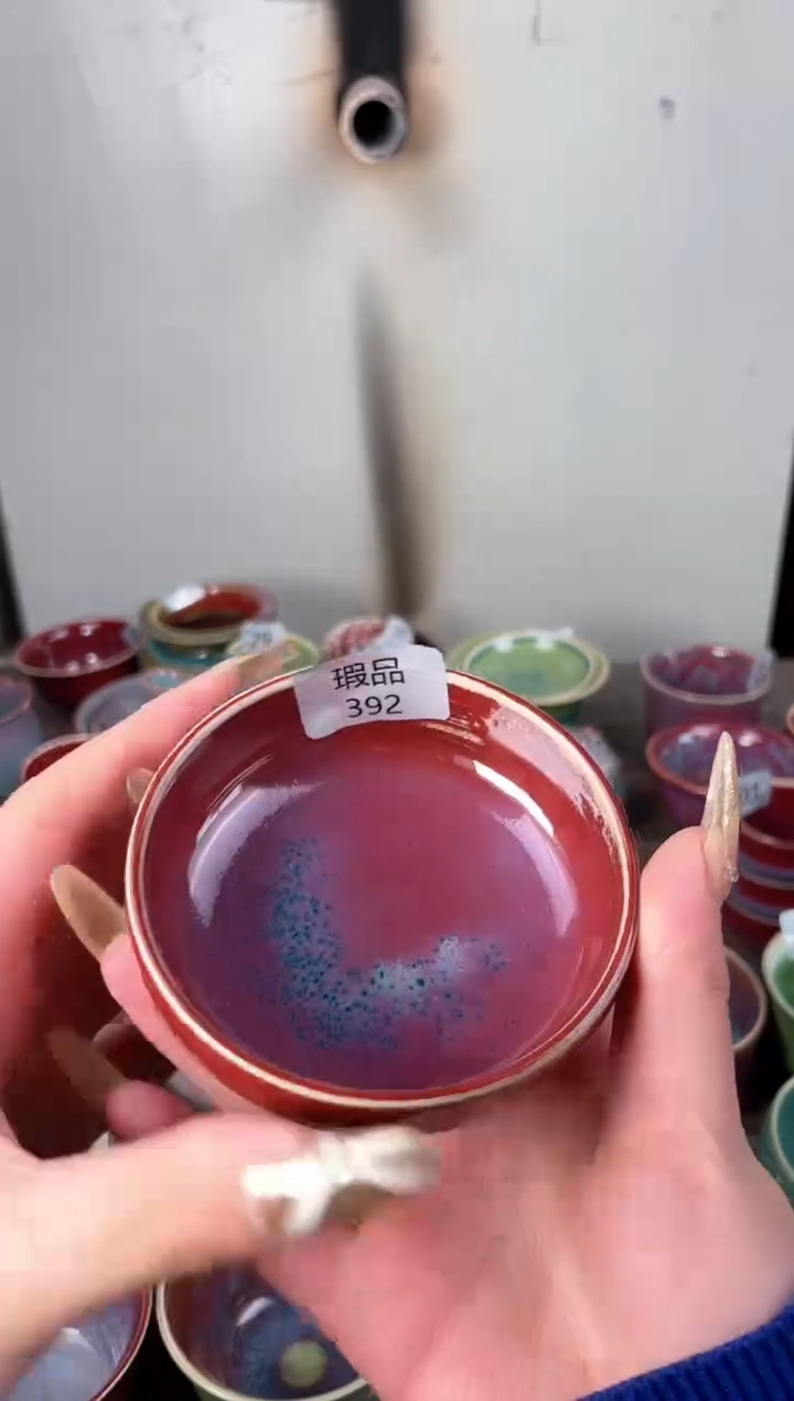 【闪购商品】摆件钧瓷手工茶器窑变