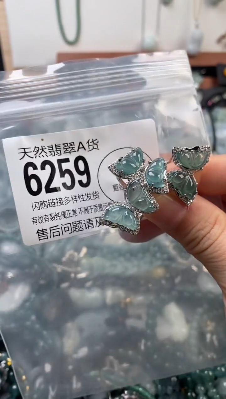 颈饰未镶嵌翡翠多样性发其一6259