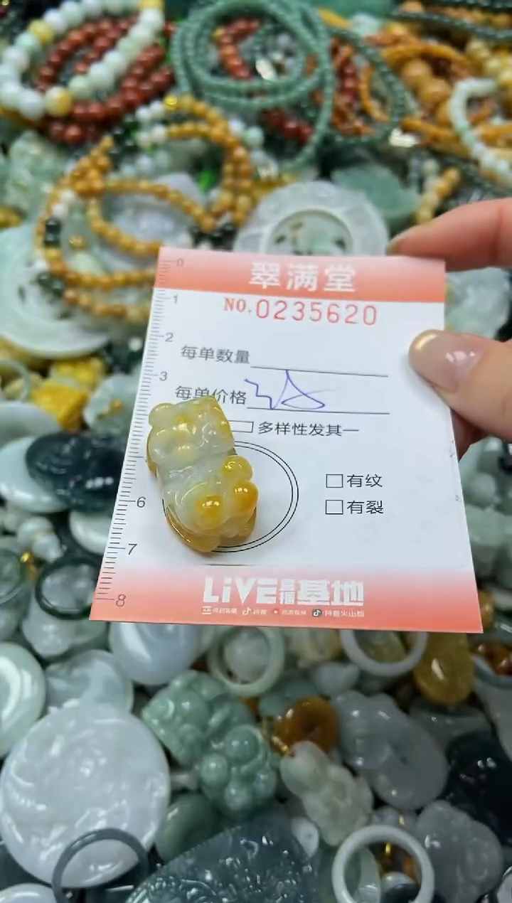 未镶嵌挂件翡翠闪购0235620