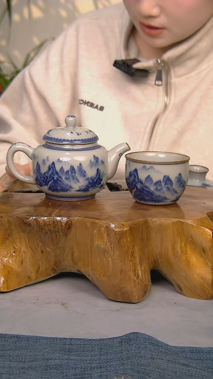 【闪购商品】简装家用款2件套 陶瓷家用茶具系列