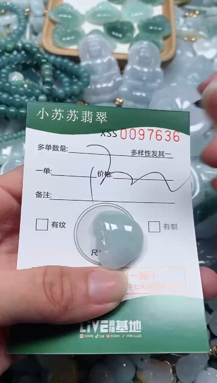【闪购商品】翡翠颈饰未镶嵌闪购商品0097636
