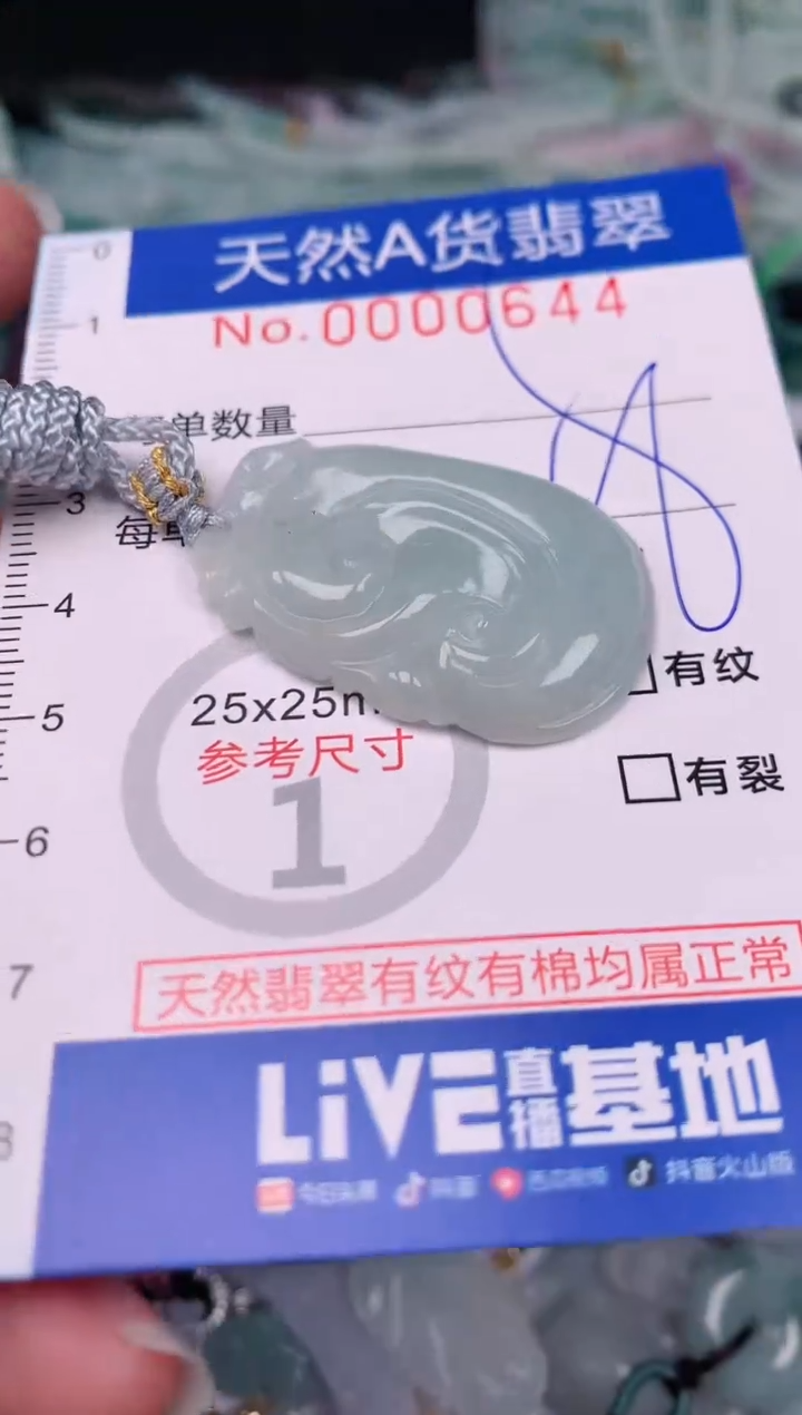 【闪购商品】翡翠颈饰未镶嵌00000644