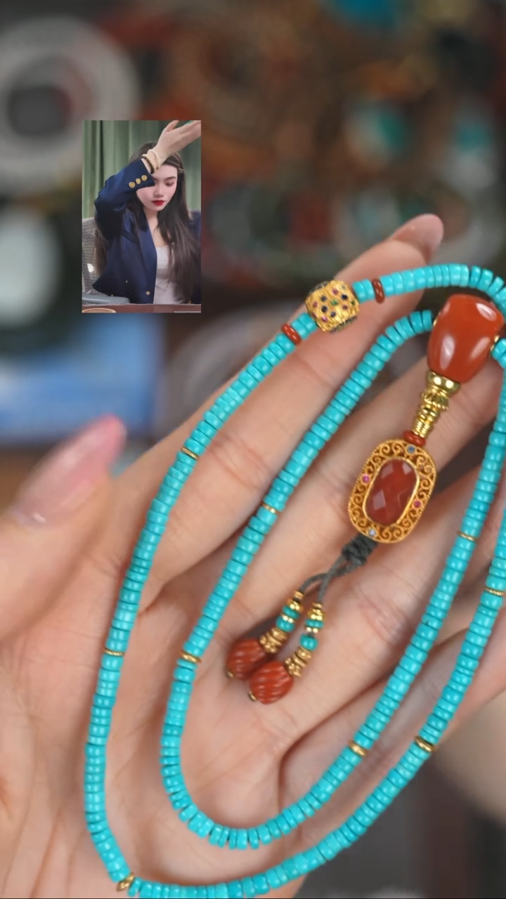 【闪购商品】绿松石手串未镶嵌111111111