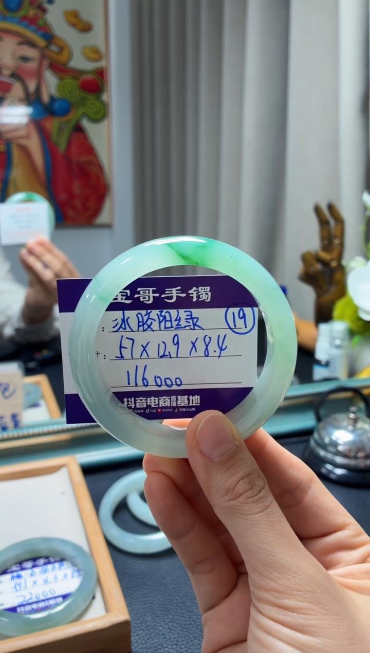 未镶嵌手镯翡翠翡翠手镯19号