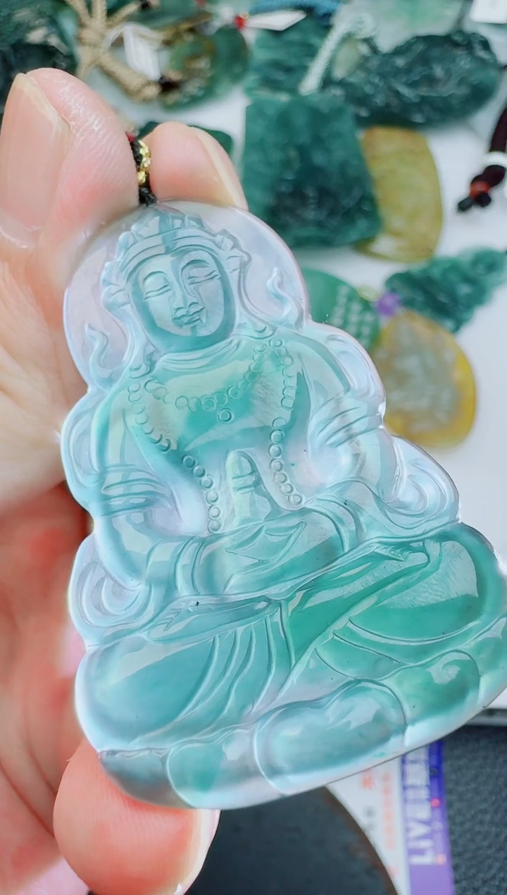 【闪购商品】翡翠颈饰未镶嵌多样性随机发其一