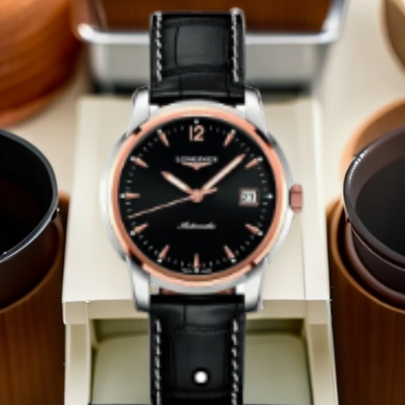 99新 Longines/浪琴 L2.763.5.52.3/索伊米亚763/后配扣/表径38.5