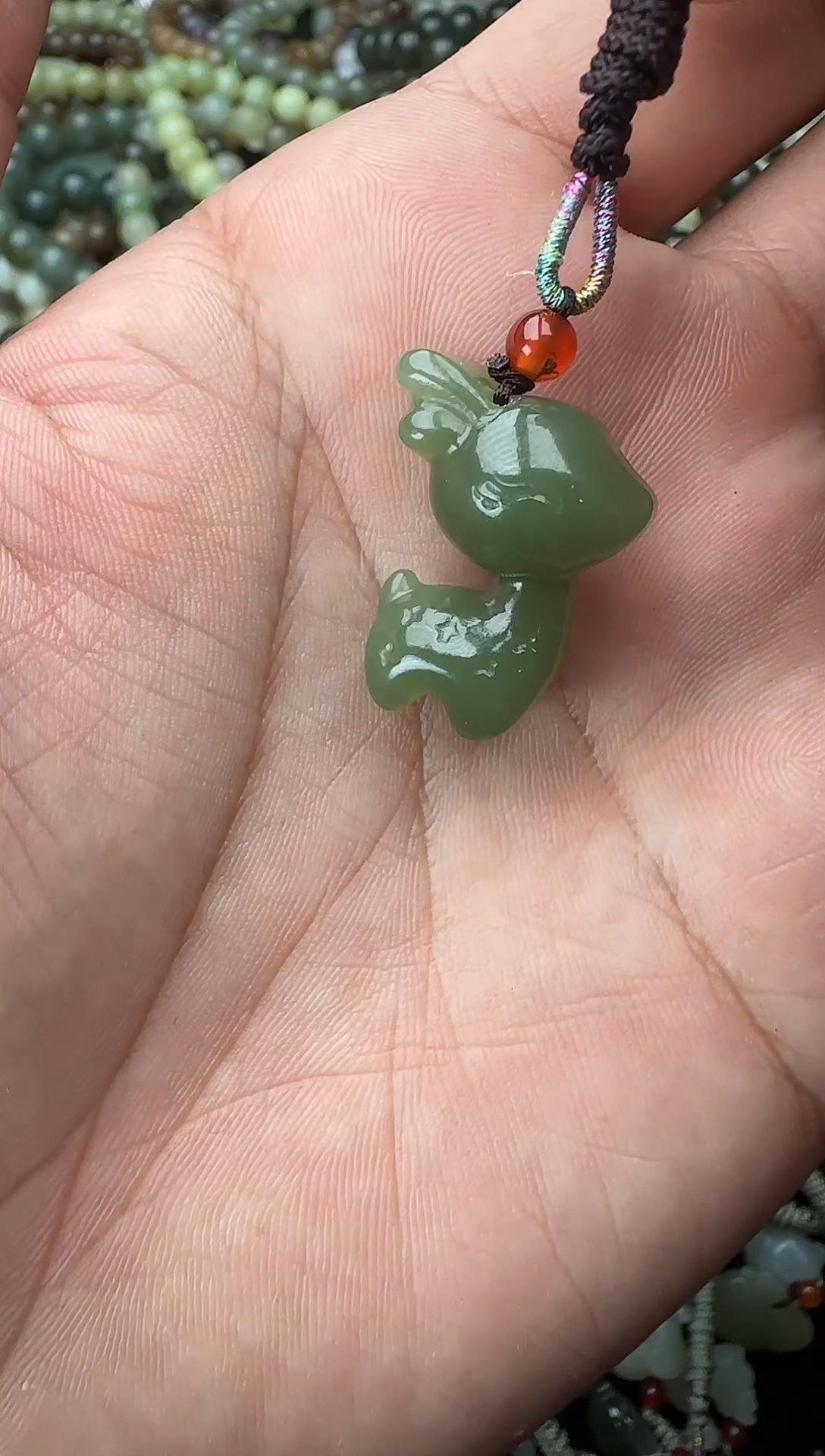 颈饰未镶嵌和田玉拍一发一