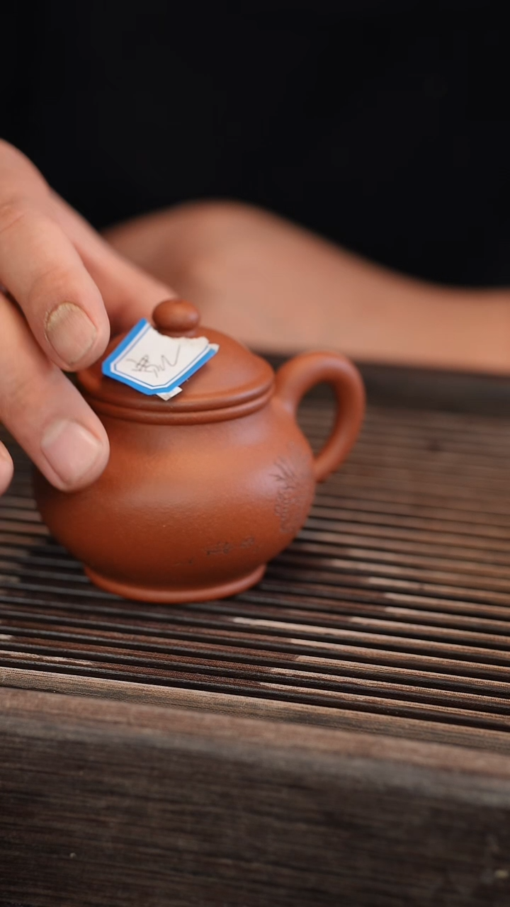 茶壶紫砂原矿手工制作宽口 130cc