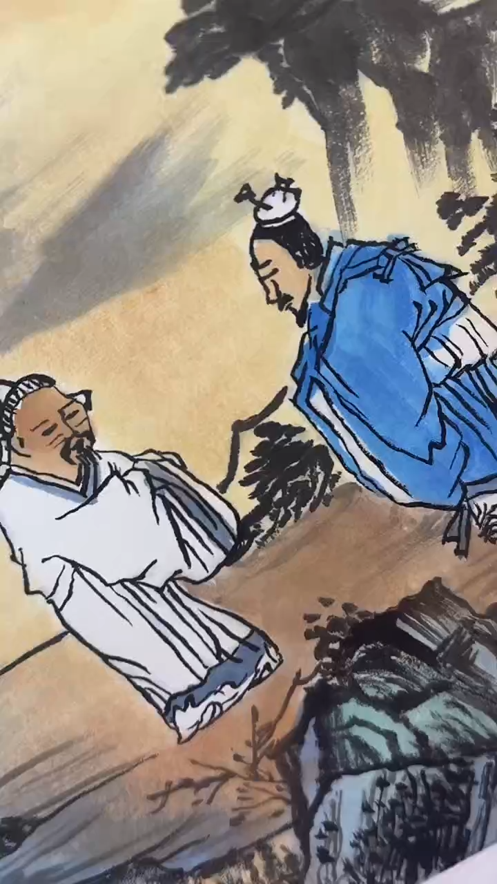 国画王炳杰手绘绘画作品7-18