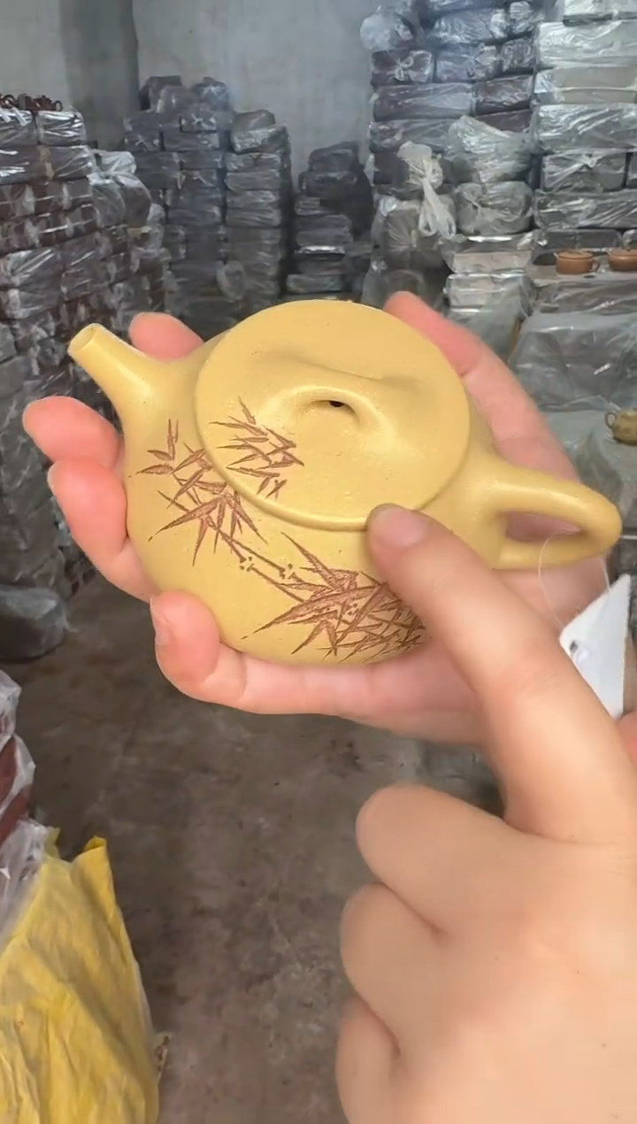 茶壶紫砂本山绿石瓢