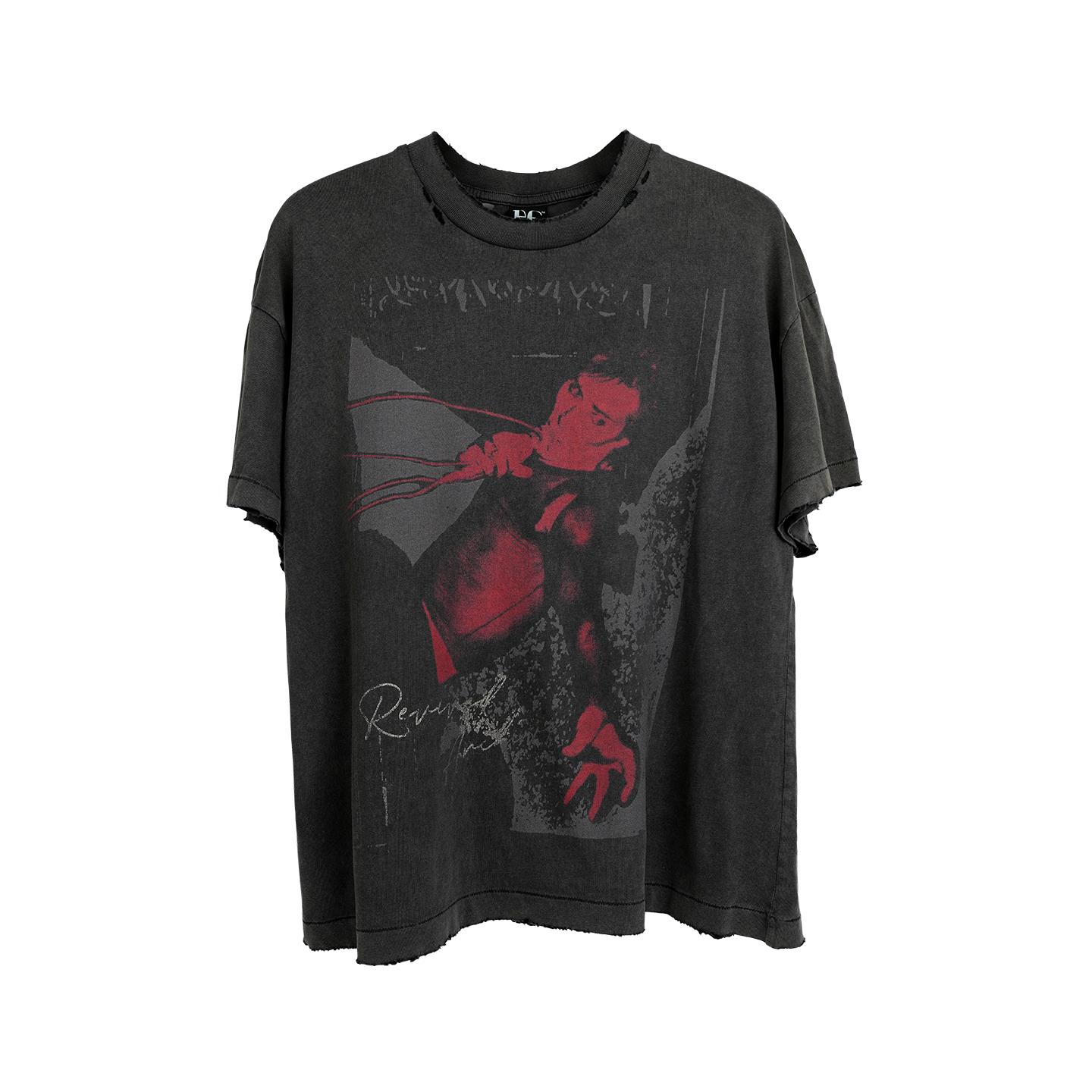 MKSZY 25SS Bauhaus乐队魅魔bandTEE复古单缝线 柔软丝滑破坏短袖