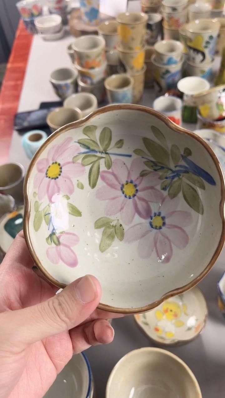 【闪购商品】瓷片景德镇手绘高温釉下彩