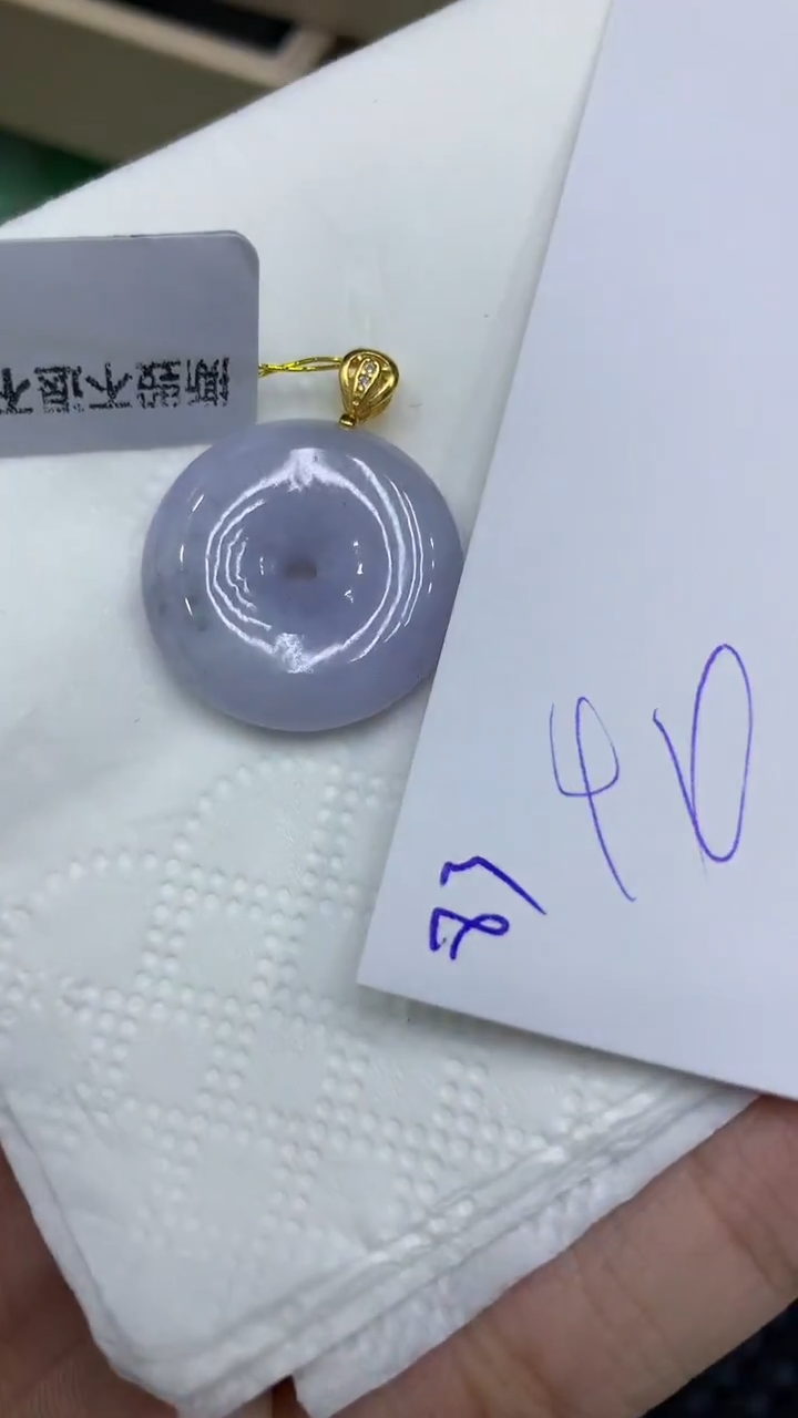 颈饰未镶嵌翡翠缅甸A货翡翠