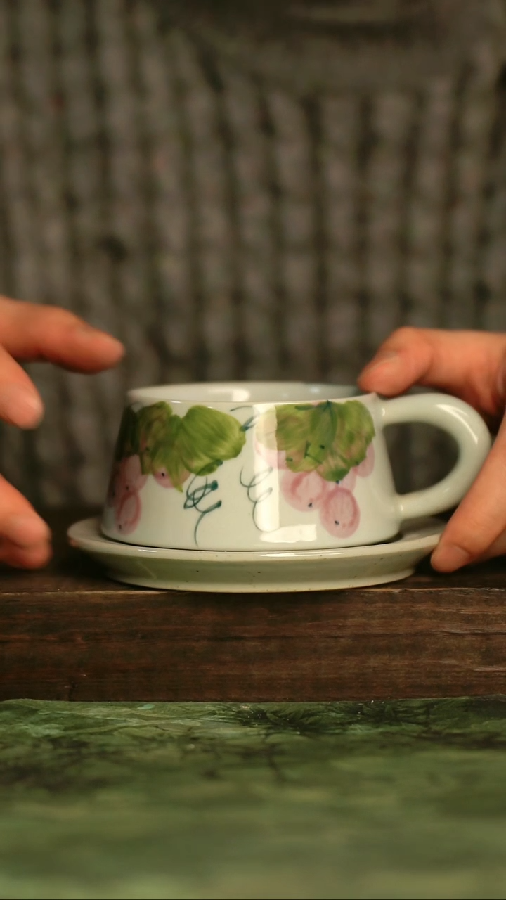 手工手绘瓷器青诗集手工手绘瓷器