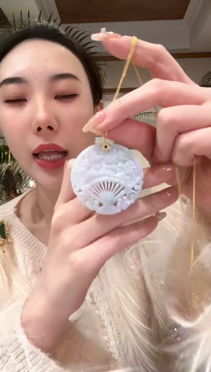 【闪购商品】翡翠颈饰未镶嵌国风