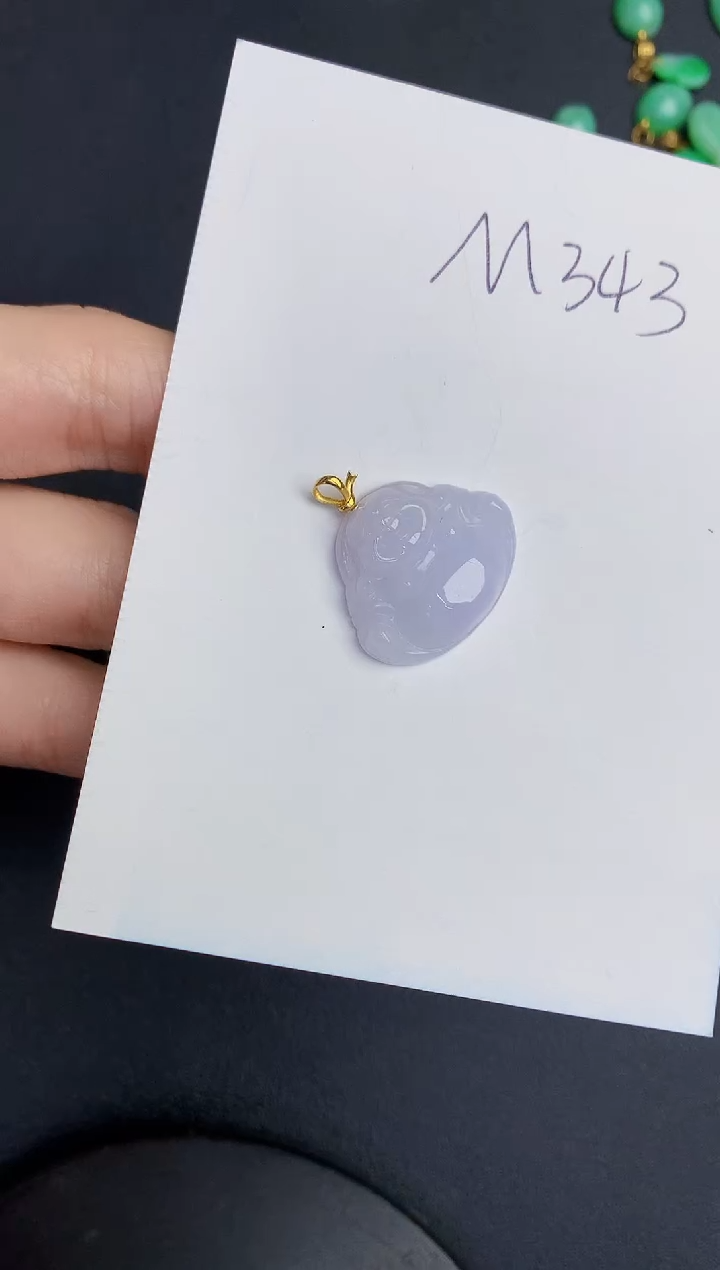 【闪购商品】翡翠颈饰18K金镶嵌00000000000