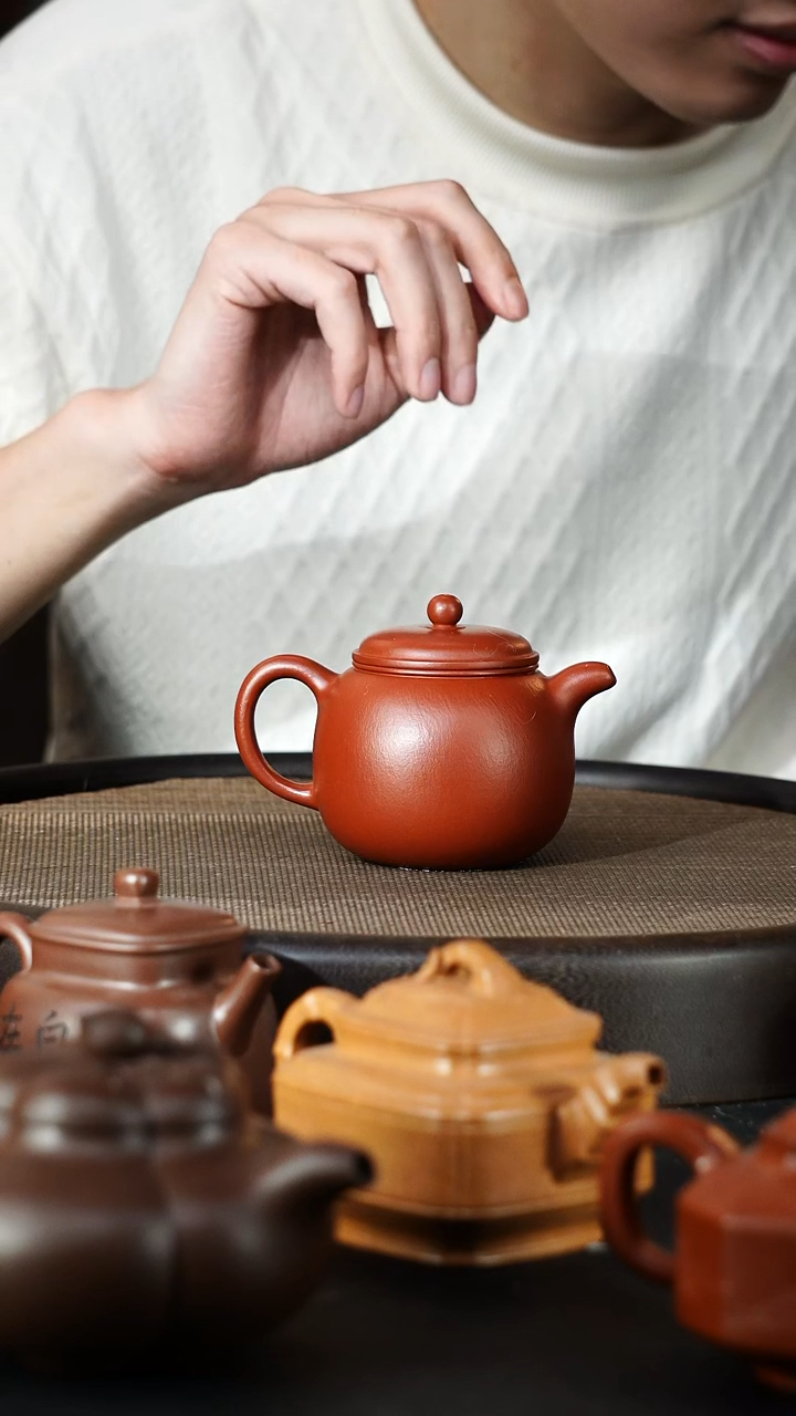 茶壶紫砂大*大红袍匏尊