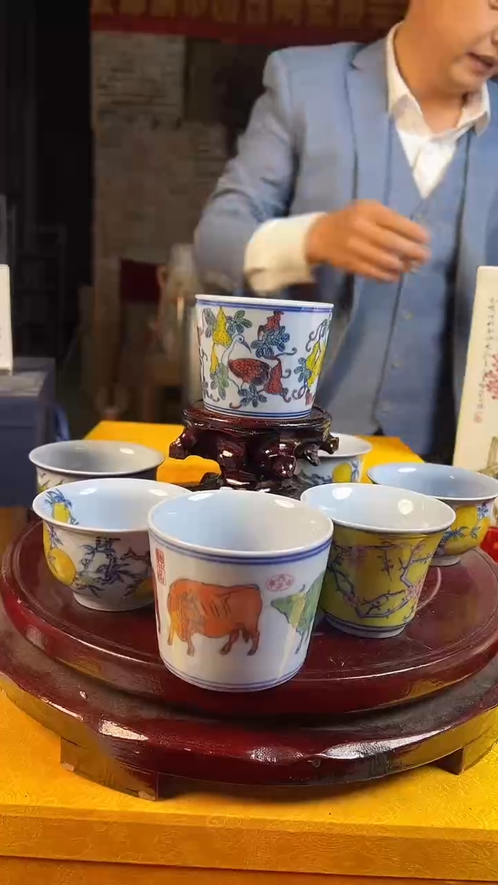 杯子陶景德镇陶瓷杯