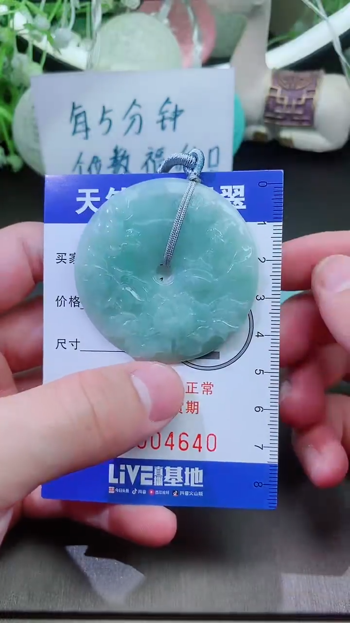 【闪购商品】翡翠颈饰未镶嵌天然A货翡翠一件