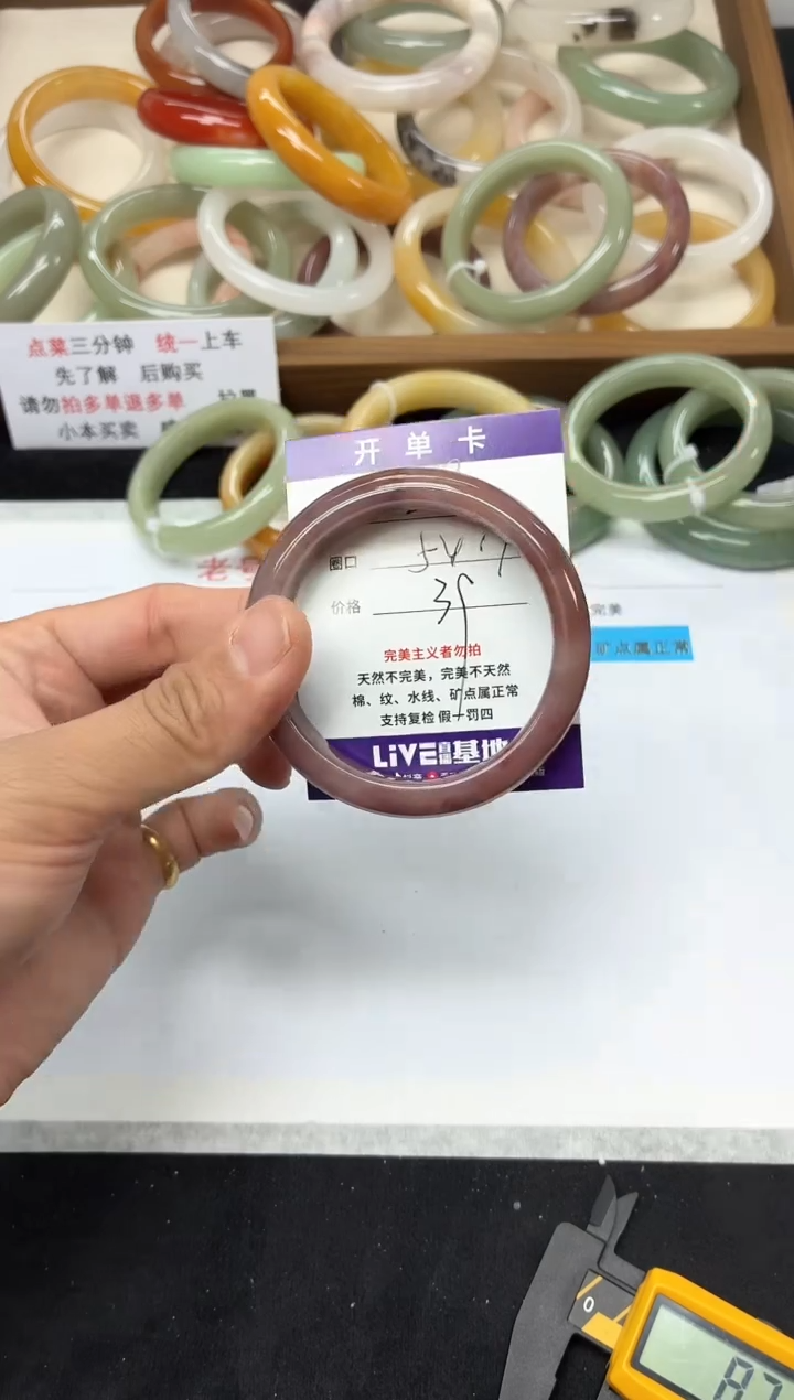 未镶嵌手镯石英质玉269