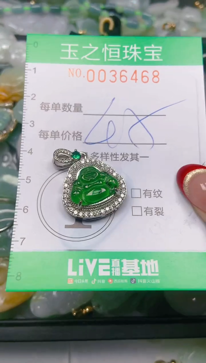 【闪购商品】翡翠颈饰未镶嵌闪购0036468