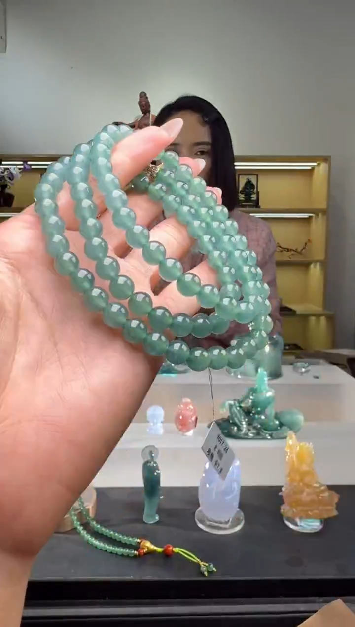 项链未镶嵌翡翠长串