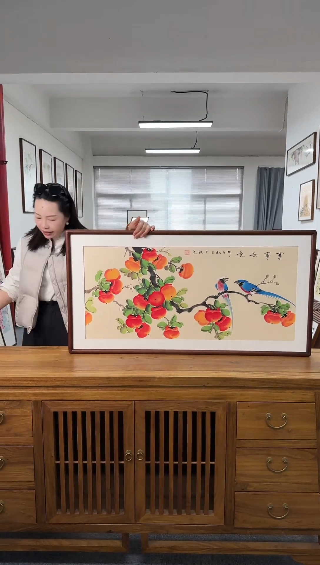 书法TZB03--53*103绘画手绘同款