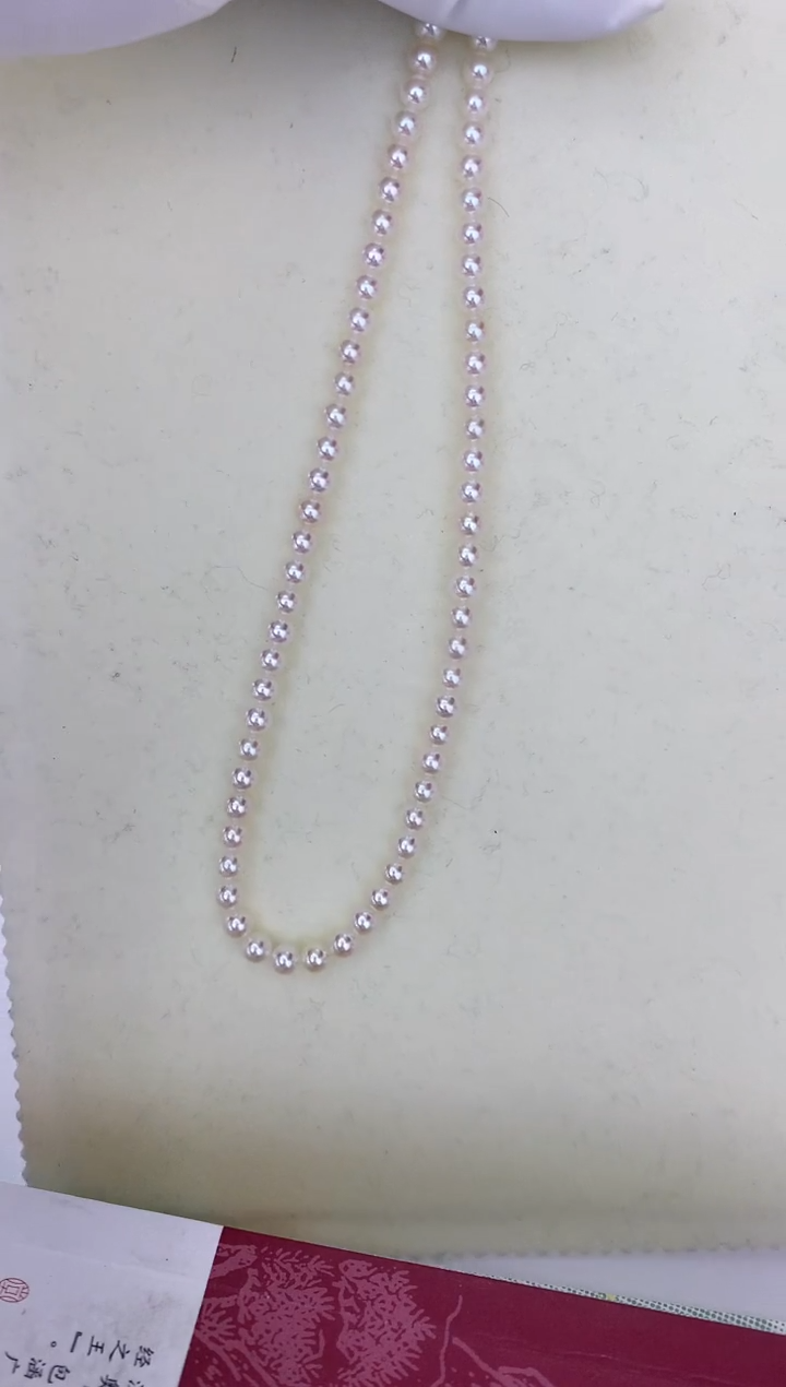 【闪购商品】海水珍珠颈饰未镶嵌无调花珠5-5.5满珠链