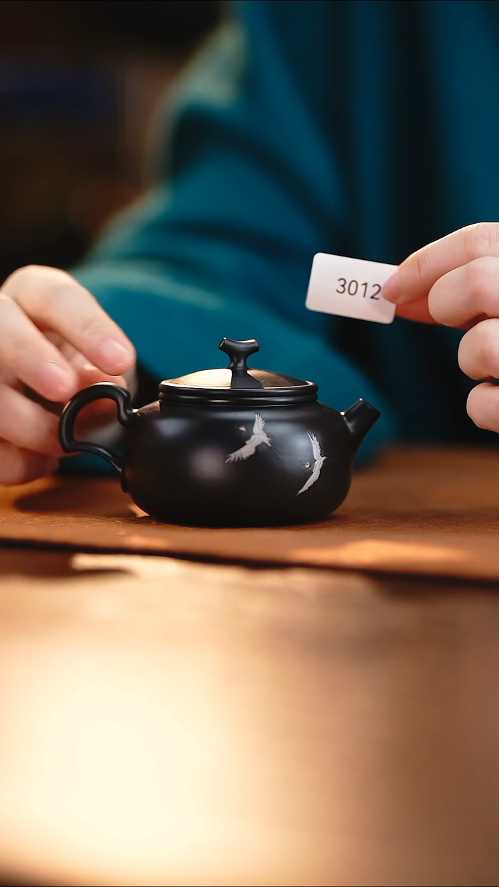 雲梦茶器紫陶茶壶3012