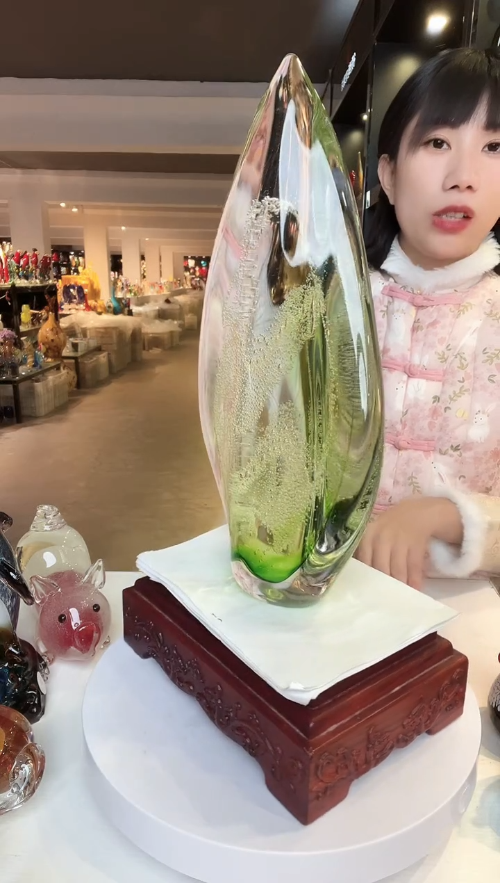 【闪购商品】茶盏琉璃摆件家居摆件
