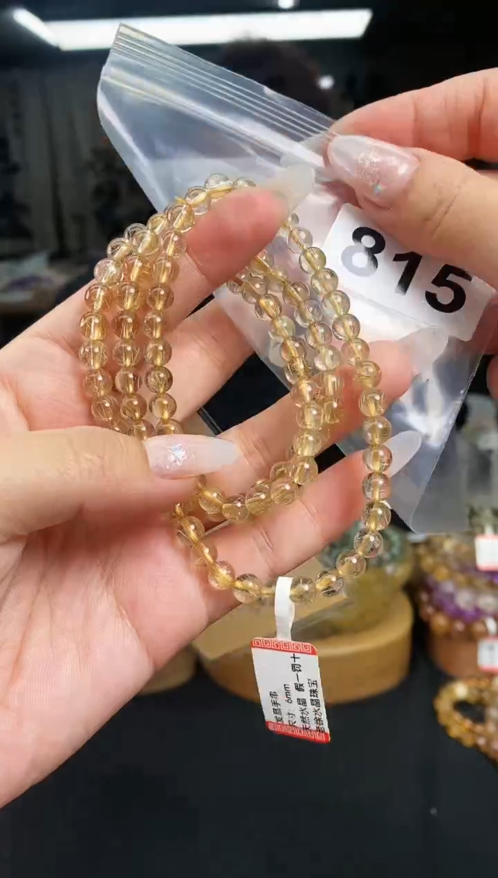 【闪购商品】水晶手串未镶嵌手串815