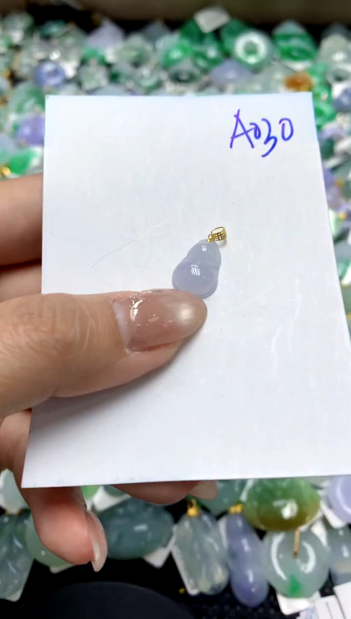 【闪购商品】翡翠颈饰18K金镶嵌1111111111111111