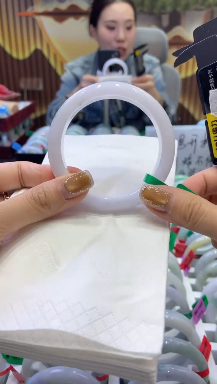 未镶嵌手镯翡翠0009557