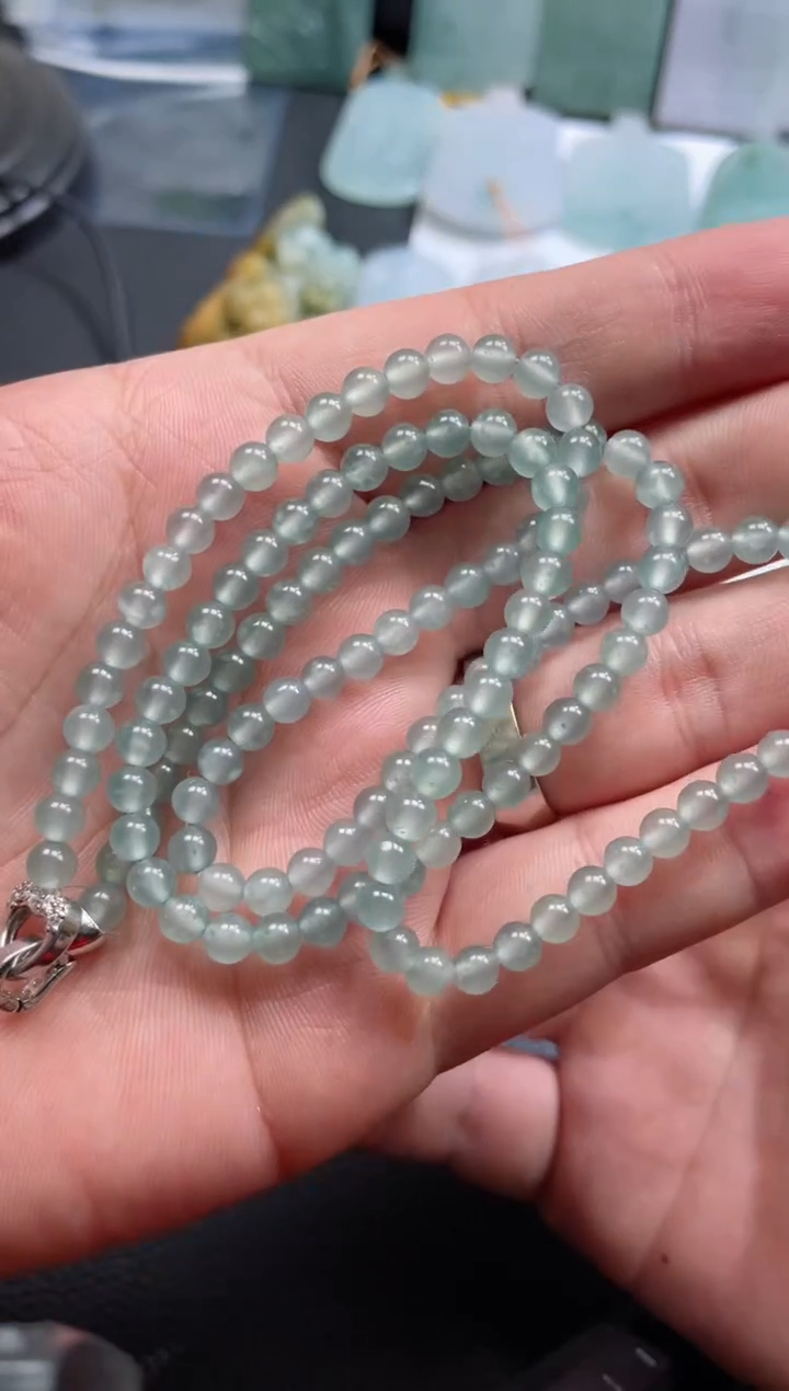 定制翡翠未镶嵌老六珠宝严选