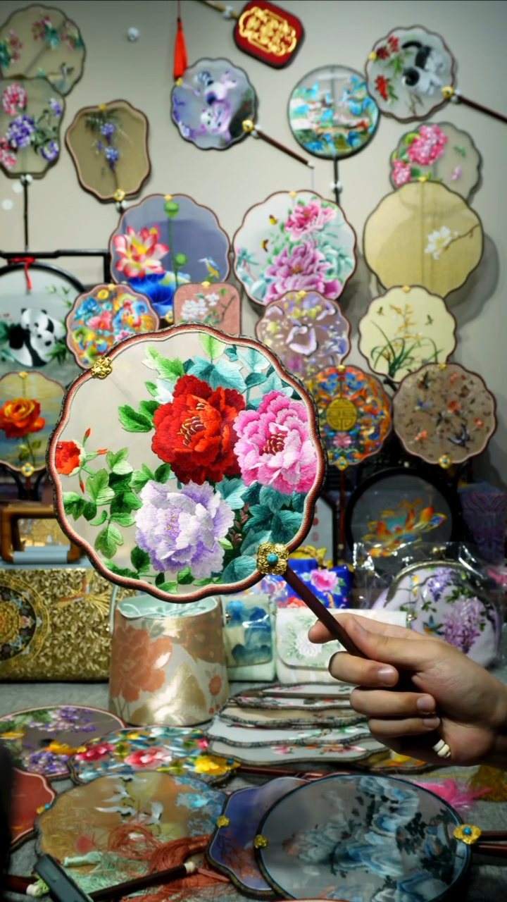 刺绣纯手工苏绣艺术品