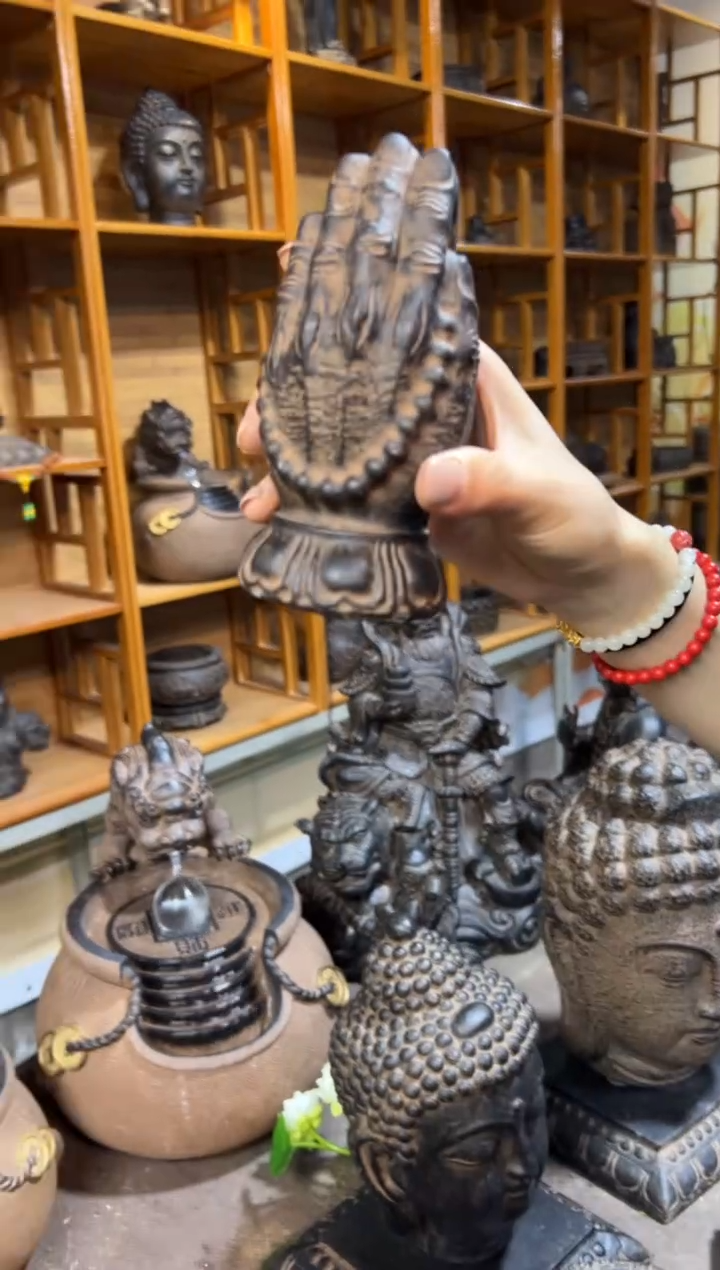 陶土【火山泥】求佛手