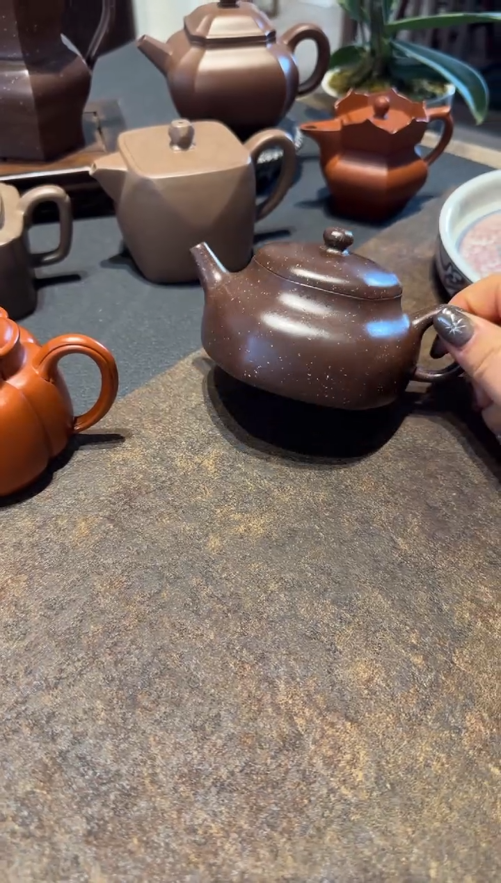 【闪购商品】紫砂茶壶六方静乐 铺砂