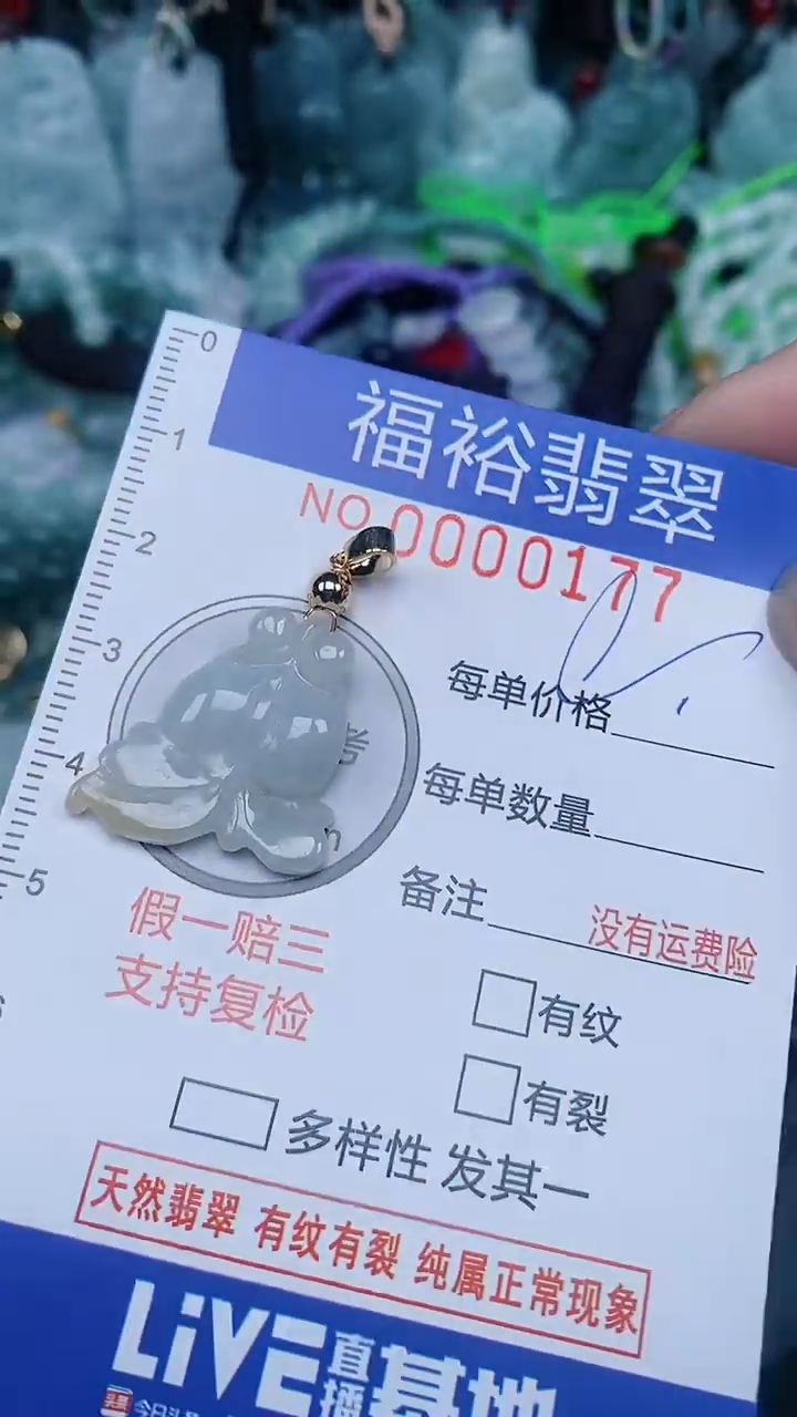 翡翠未镶嵌颈饰...0000177