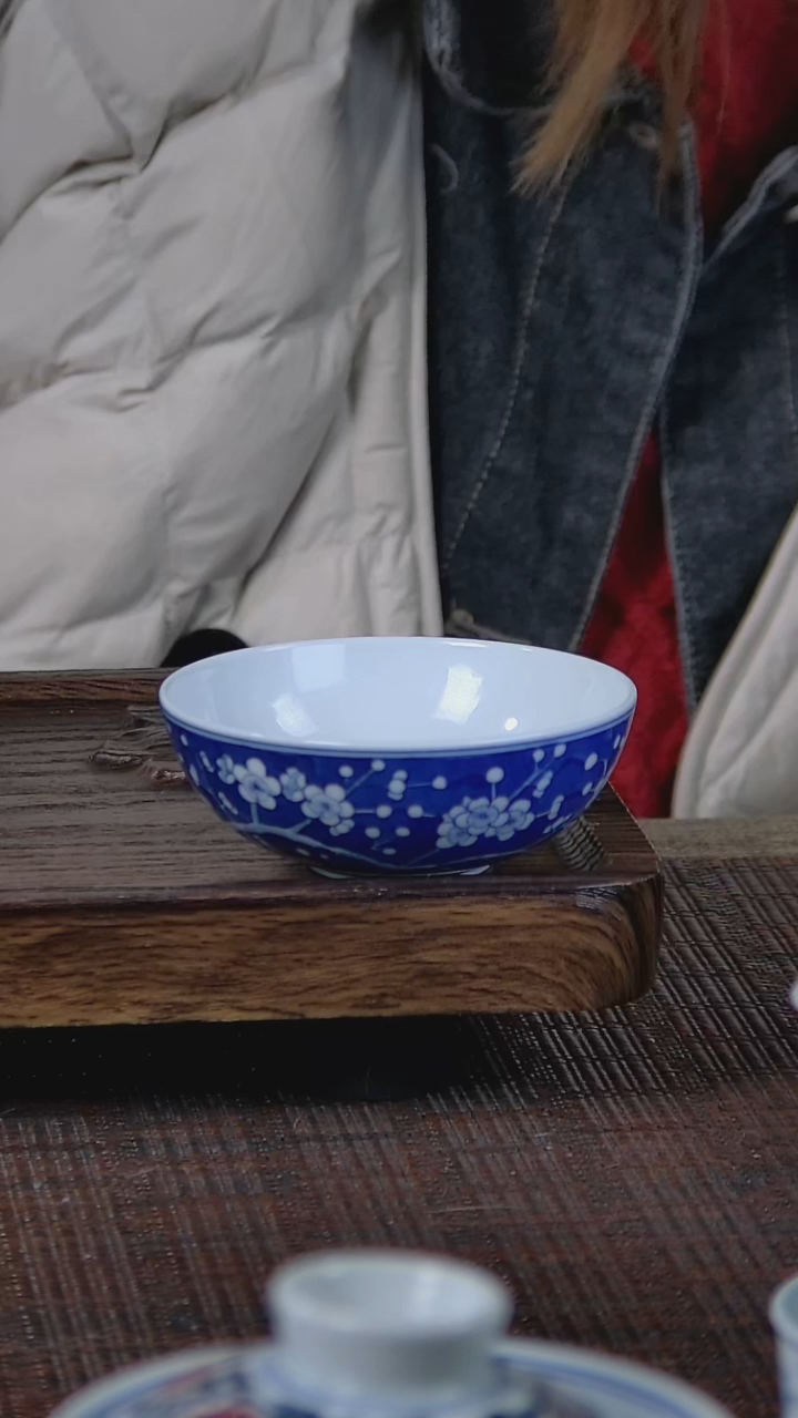 【闪购商品】折葵非器手工手绘冰梅普洱杯