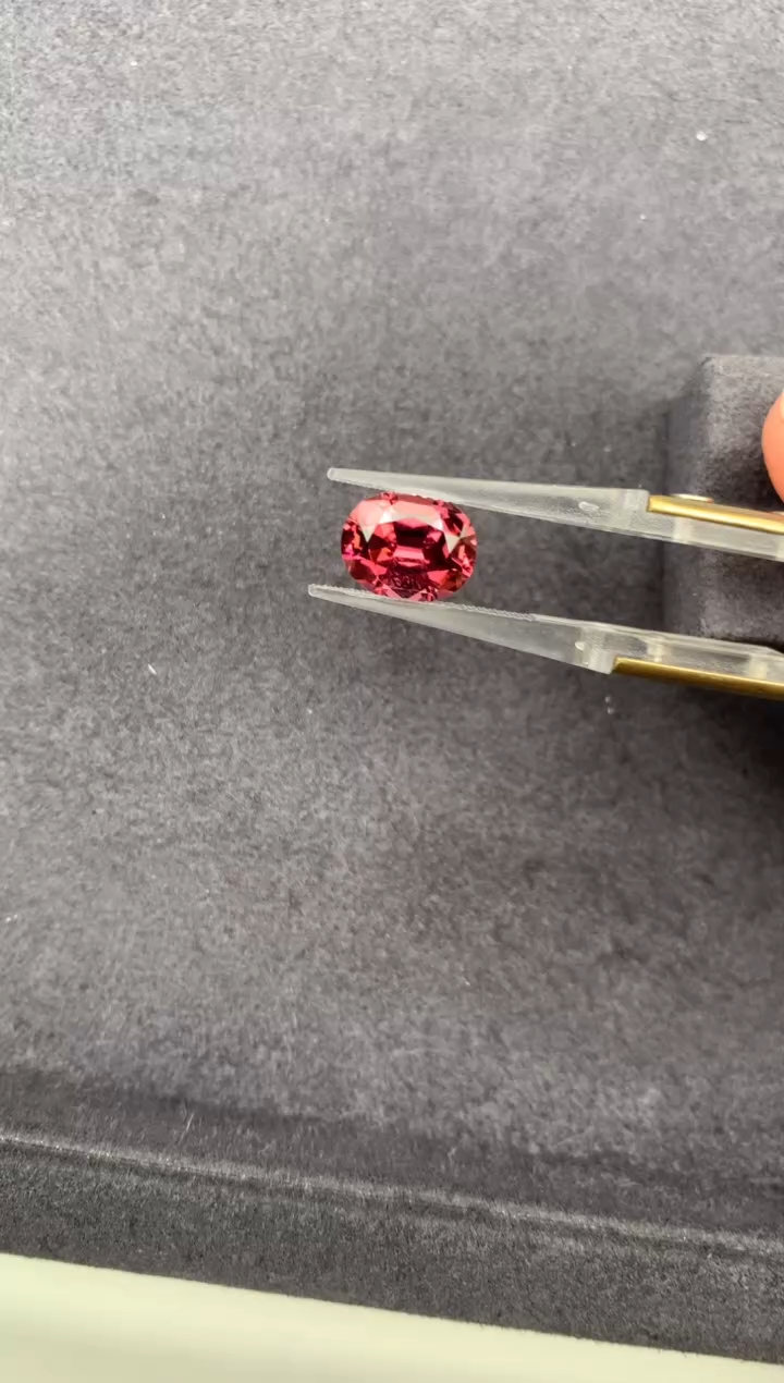 未镶嵌珠宝半成品碧玺3.6ct 粉红碧玺  GH  定制