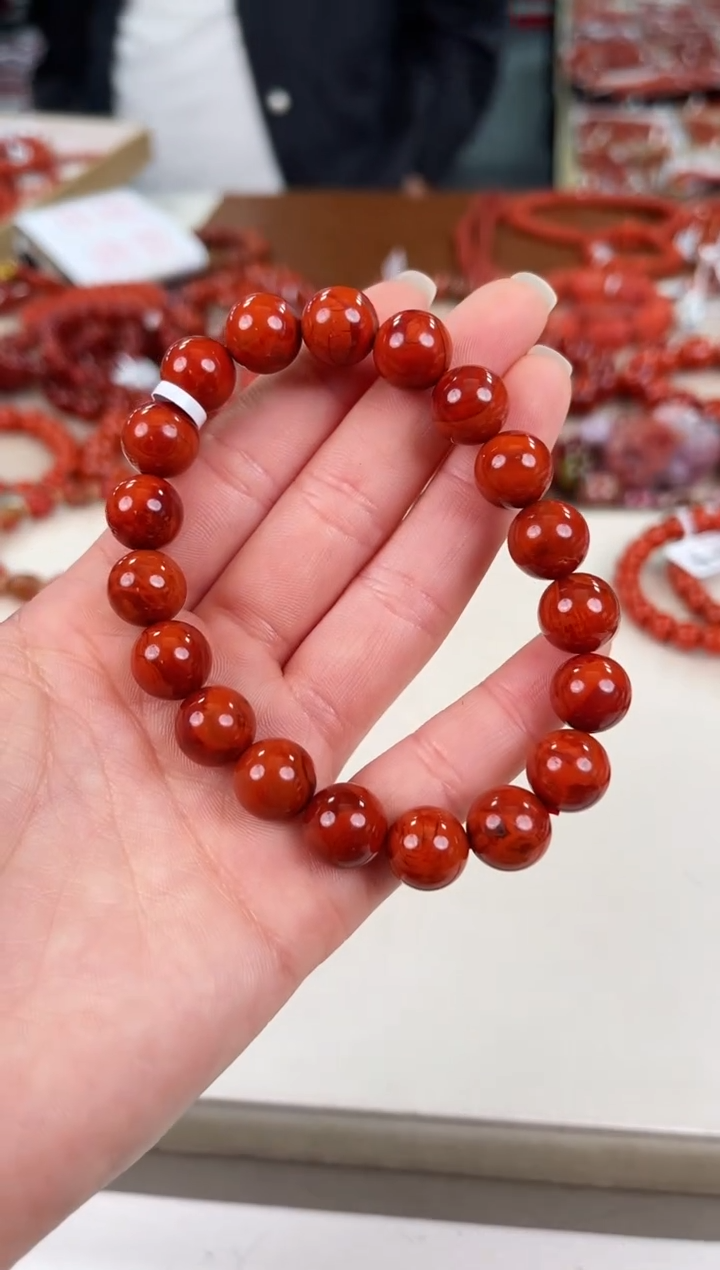 未镶嵌瓦西手串11+南红玛瑙（多样式发其一）