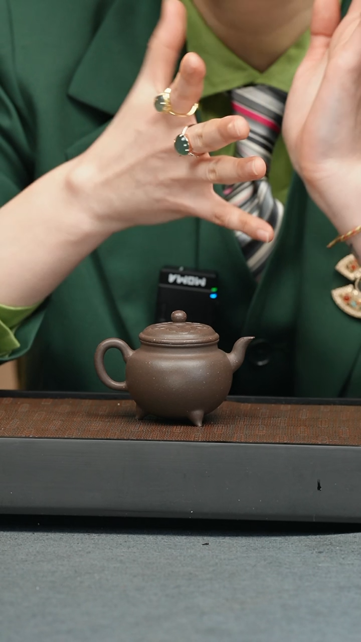 【闪购商品】紫砂茶壶五堂 大彬如意90cc