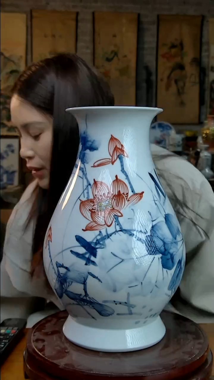 摆件陶景德镇陶瓷摆件300