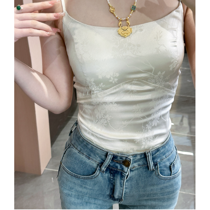 【吾昧】【周粥】自带胸垫气质百搭内衣小吊带预JJC4XDD1459