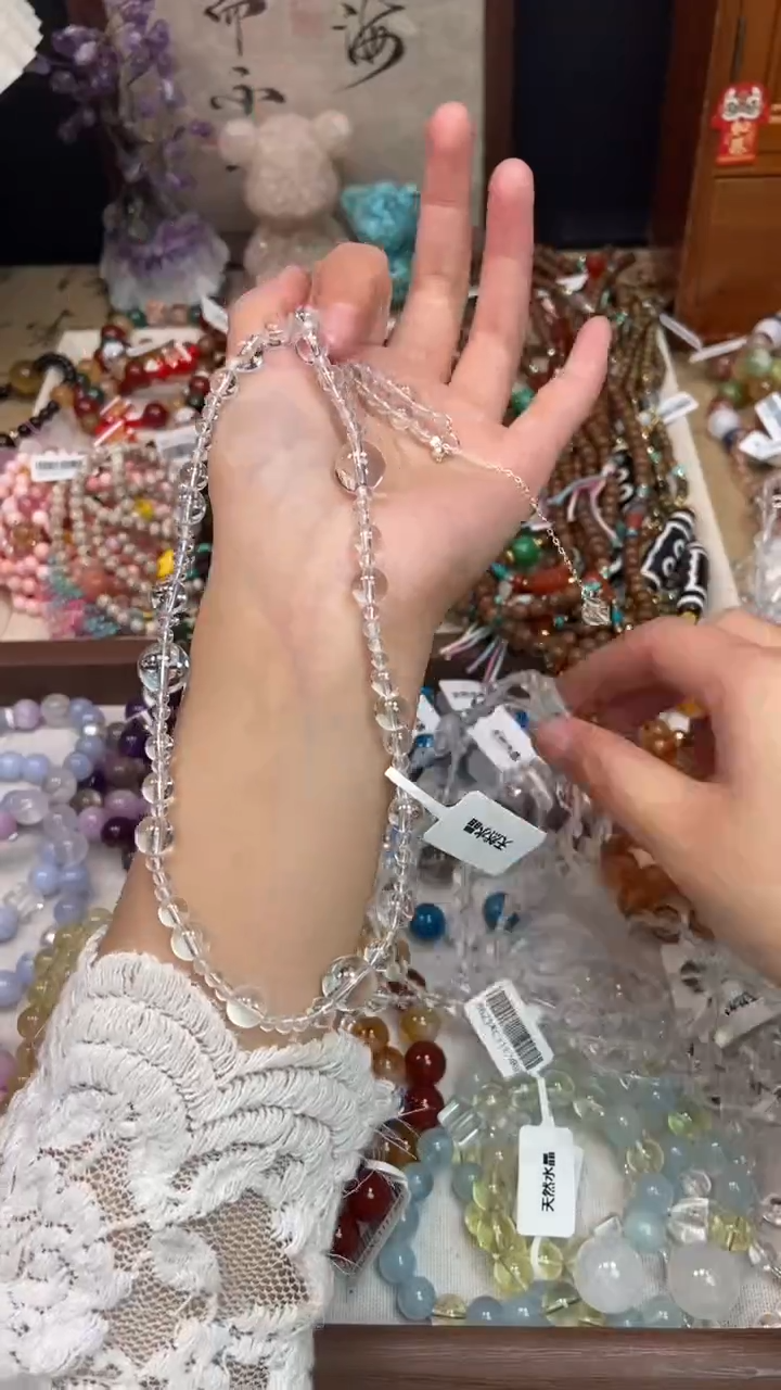 颈饰银S925镶嵌水晶514