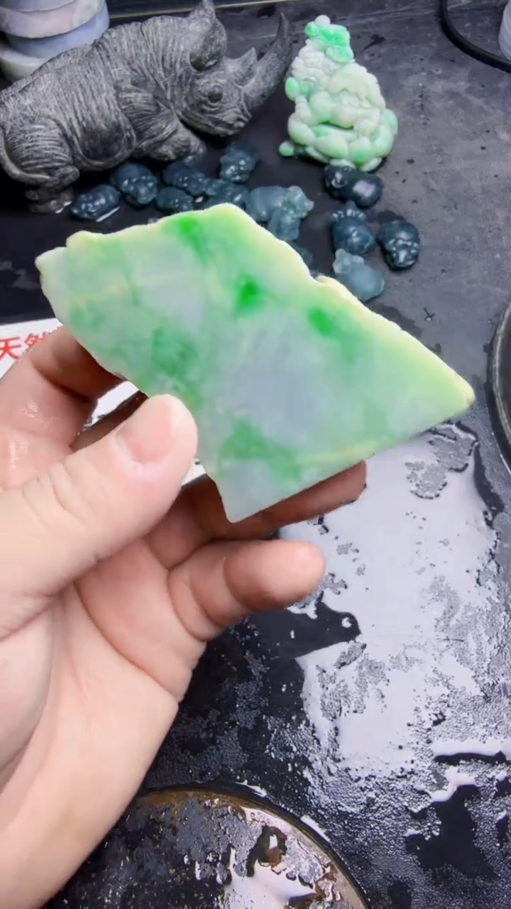 未镶嵌挂件翡翠天然翡翠167